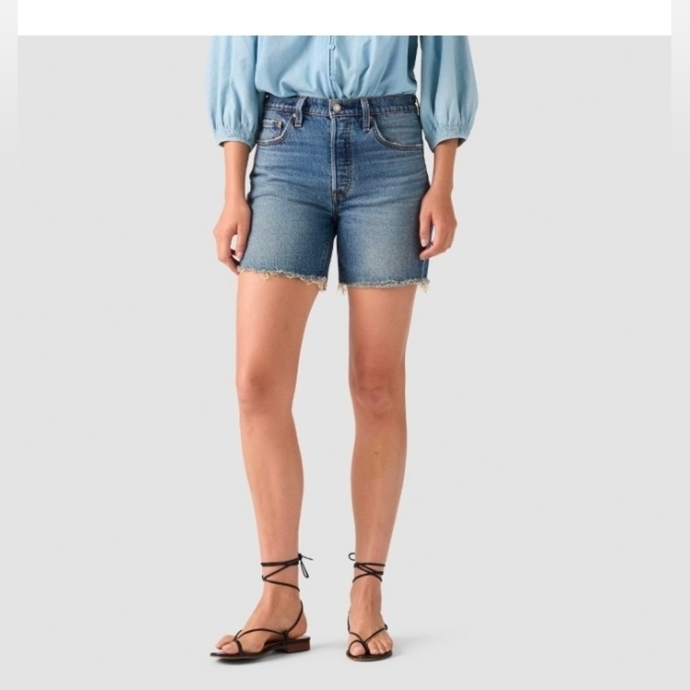 Levi's 501 Women's Mid-Thigh Short Symmetry Sister 25
